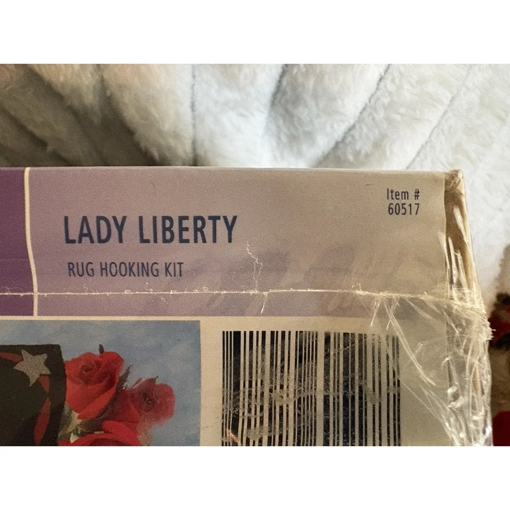 Rugworks Heirloom Hooking Lady Liberty 20” X 27” Rug Hooking Kit New #60517